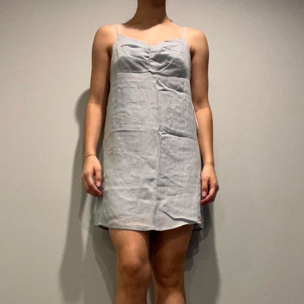 PacSun Soft Gray Mini Dress